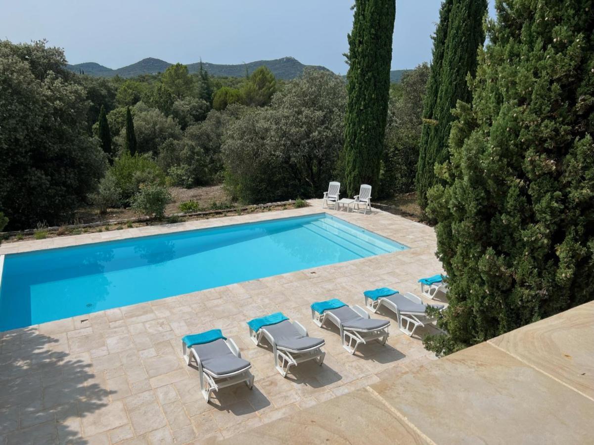 Luxurious Family House With Pool In Ardeche. Les Vans Exterior foto