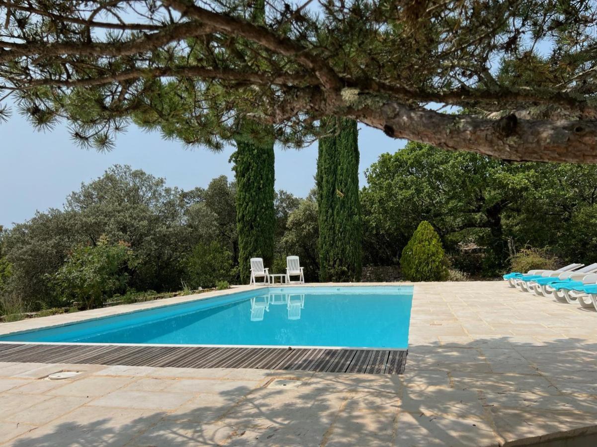 Luxurious Family House With Pool In Ardeche. Les Vans Exterior foto