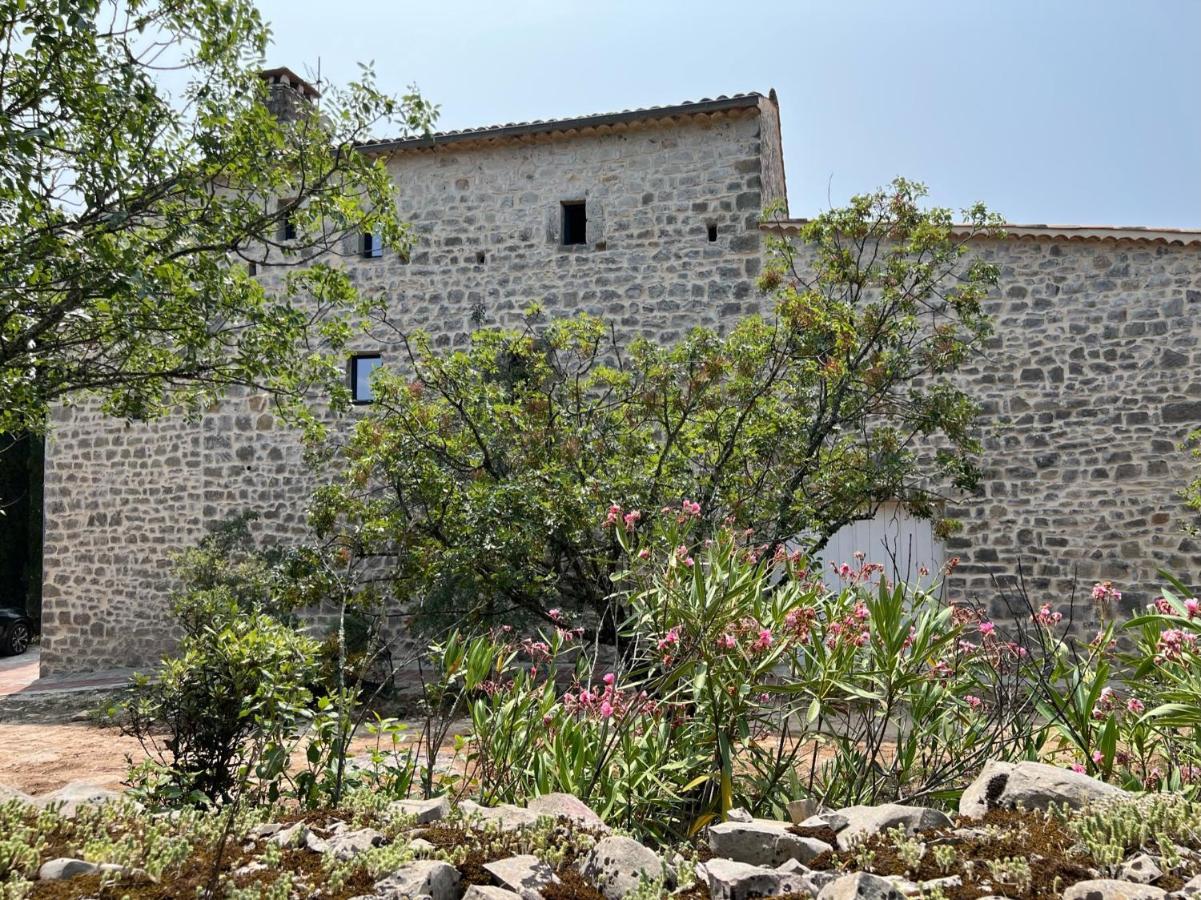 Luxurious Family House With Pool In Ardeche. Les Vans Exterior foto
