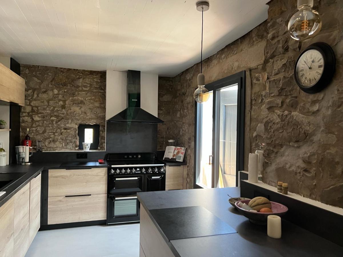 Luxurious Family House With Pool In Ardeche. Les Vans Exterior foto