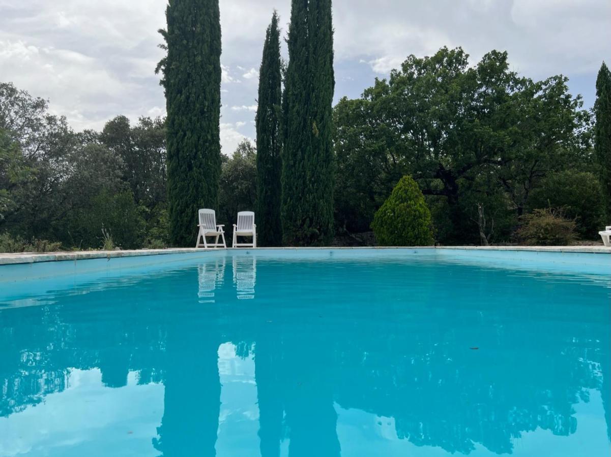 Luxurious Family House With Pool In Ardeche. Les Vans Exterior foto